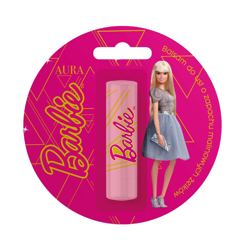Balsamy Do Ust Barbie Lip Balm Raspberry Jelly Beans