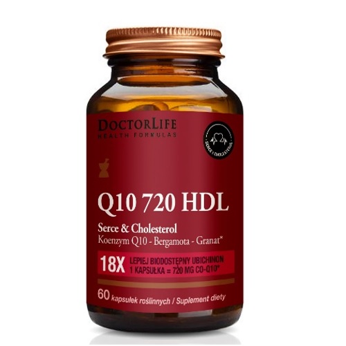 Q10 720 HDL Heart & Cholesterol Doplnok Stravy 60
