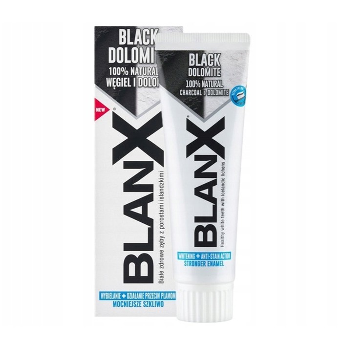 Black Dolomite Whitening Toothpaste With Activated Charcoal