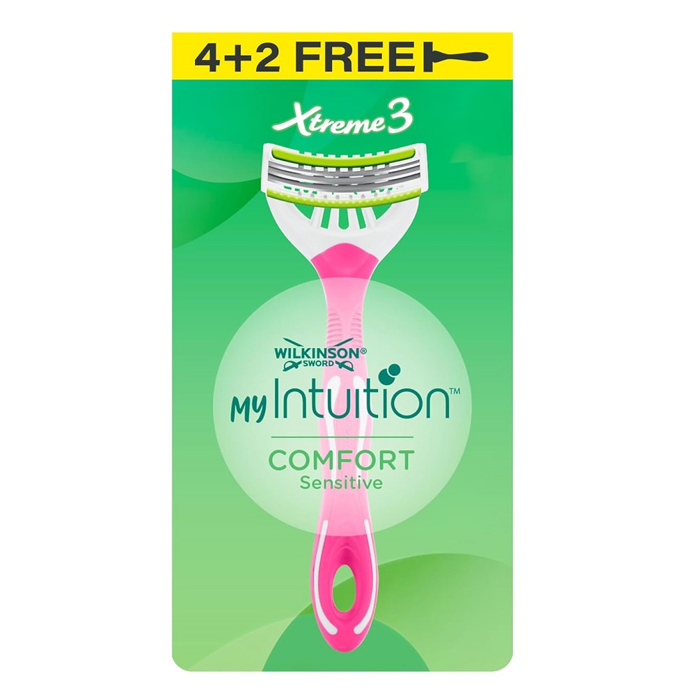 My Intuition Xtreme3 Comfort Sensitive Disposable Razors, 6-Pack