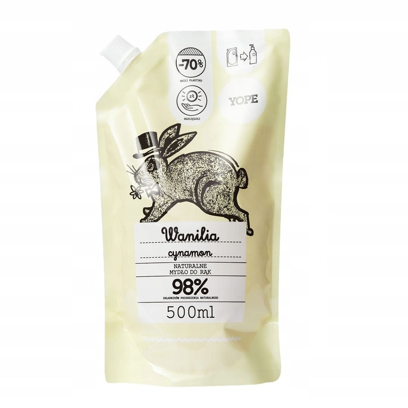 Prírodné Tekuté Mydlo S Vanilkou A šKoricou, Náplň 500 Ml
