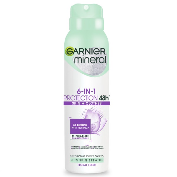 Mineral 6-In-1 Protection Skin + Clothes Floral Fresh
