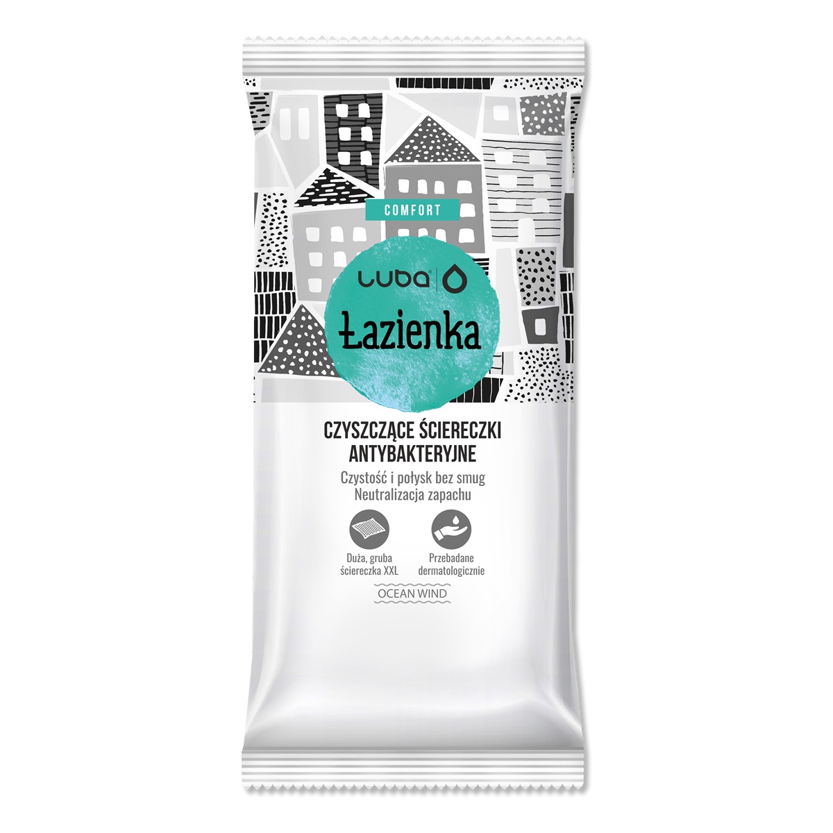 Comfort Antibacterial Cleaning Wipes For Bathroom
