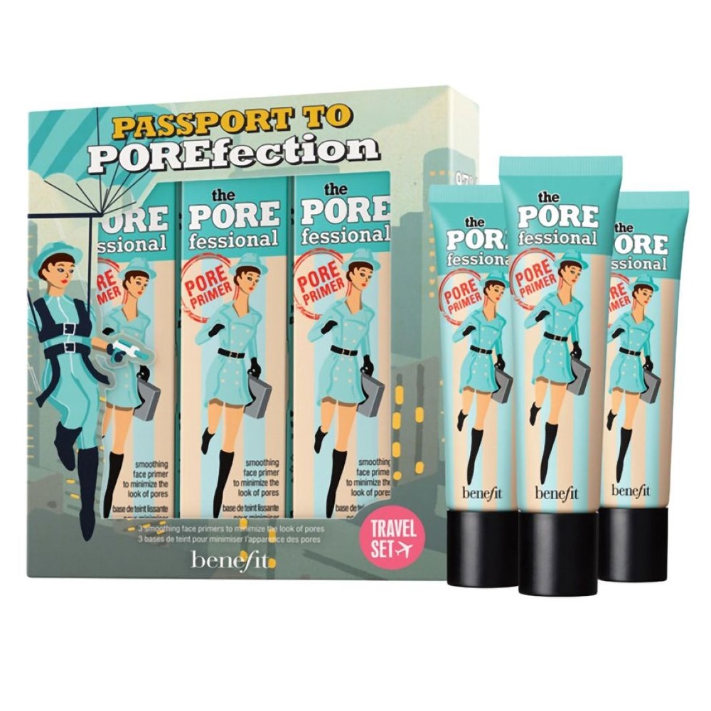 Passport To Porefection Porefessional Face Primer Trio Travel Set 3x22ml