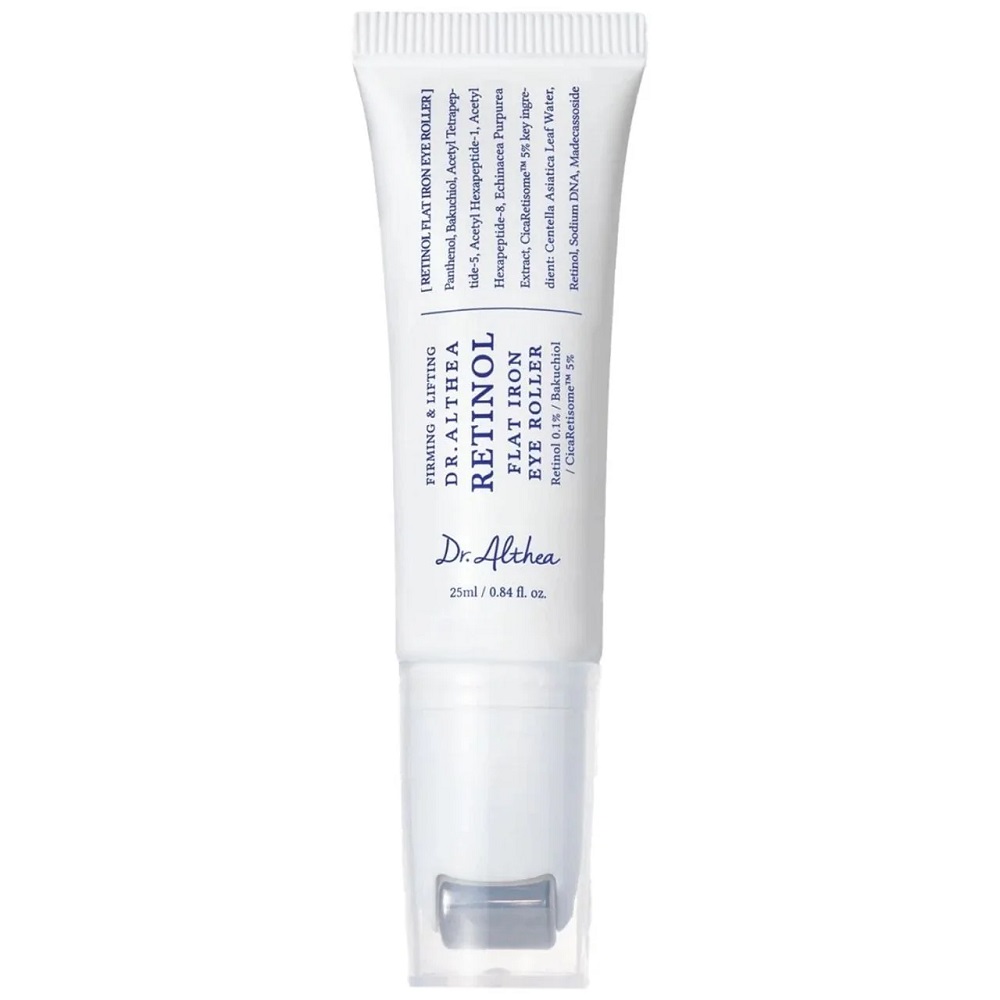 Retinol Flat Iron Eye Roller – Firming Under-eye Serum With Retinol