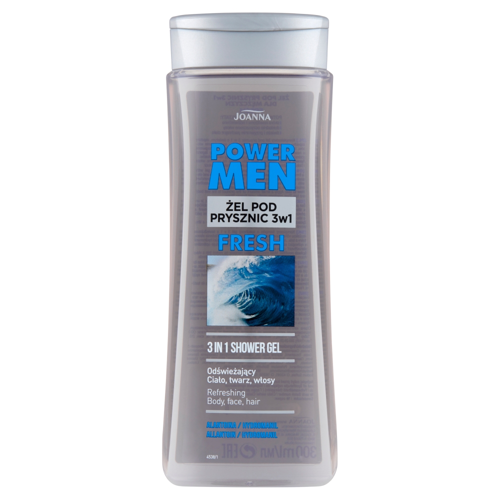 Shower Gel Power Men Fresh 3v1