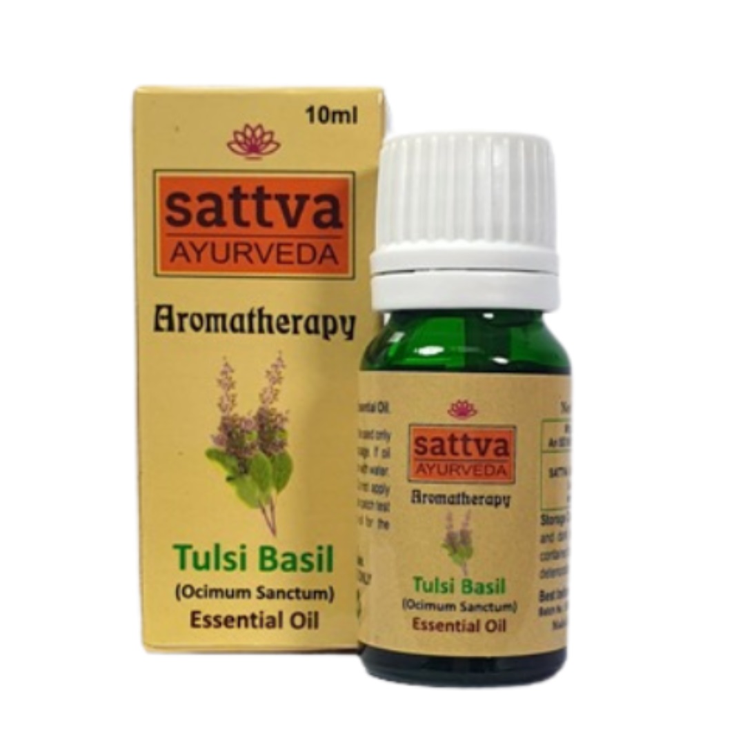 Aromatherapy Essential Oil Tulsi Basil Essential Oil 10 ml