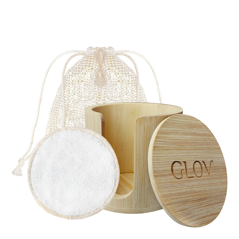 Bamboleo 7 Bamboo Pads + 1 Laundry Net + 1 Bamboo Organizer