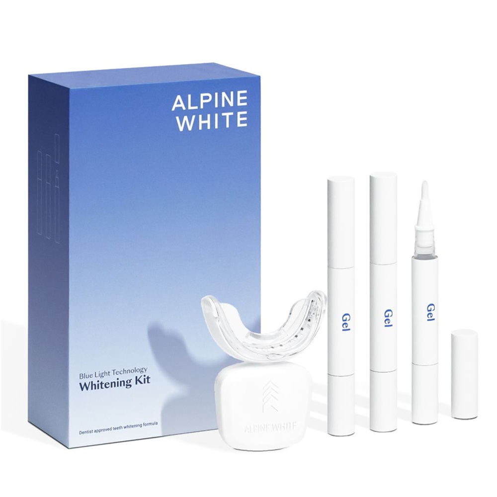 Whitening Kit Whitening Kit: LED Lamp + Whitening Gel + Mouthpiece + Tooth Color Chart