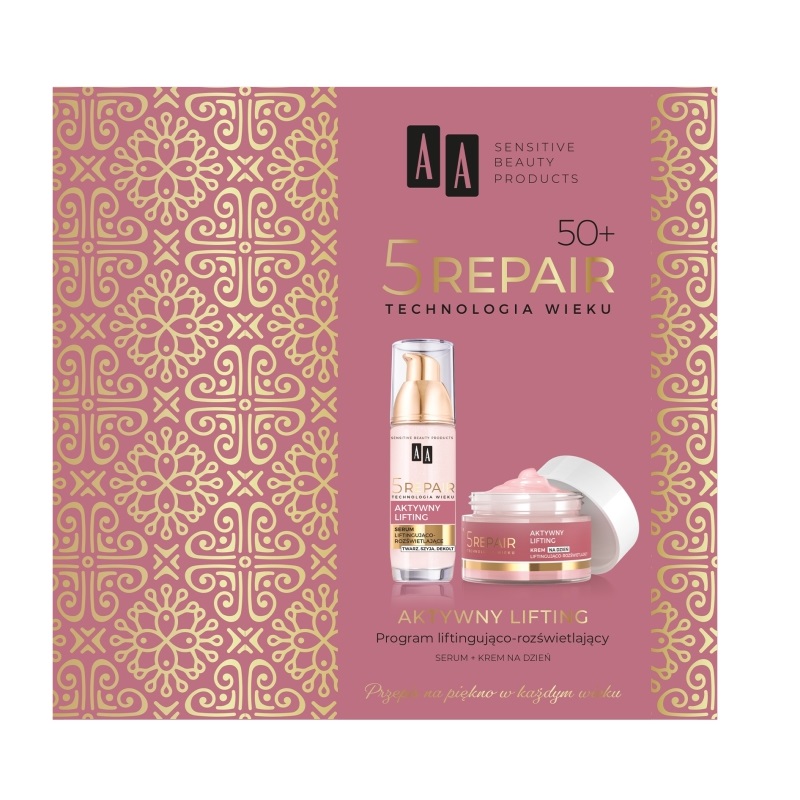 Technologia Wieku 5Repair 50+ Aktywny Lifting Rose Glow 3