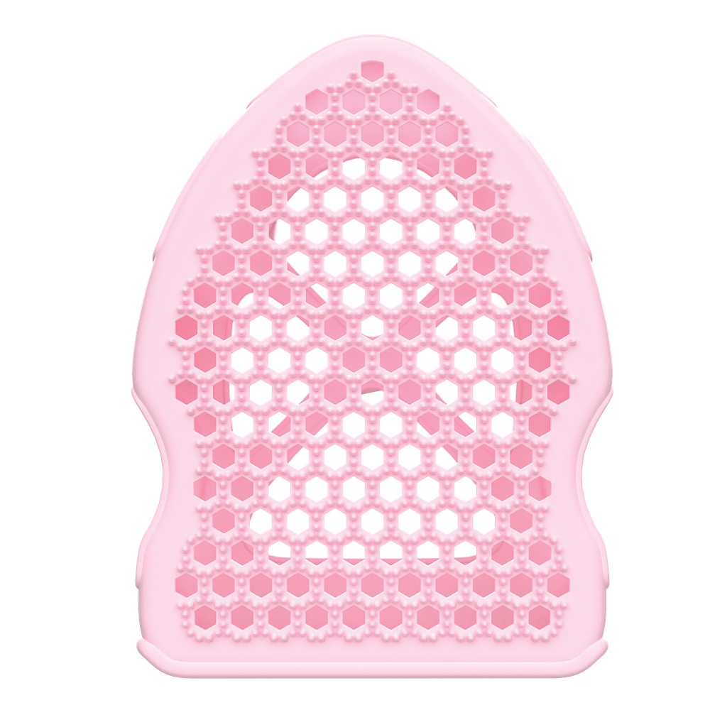 Bath Collection Bubblemate Silicone Pad For Washing And Massage Pink