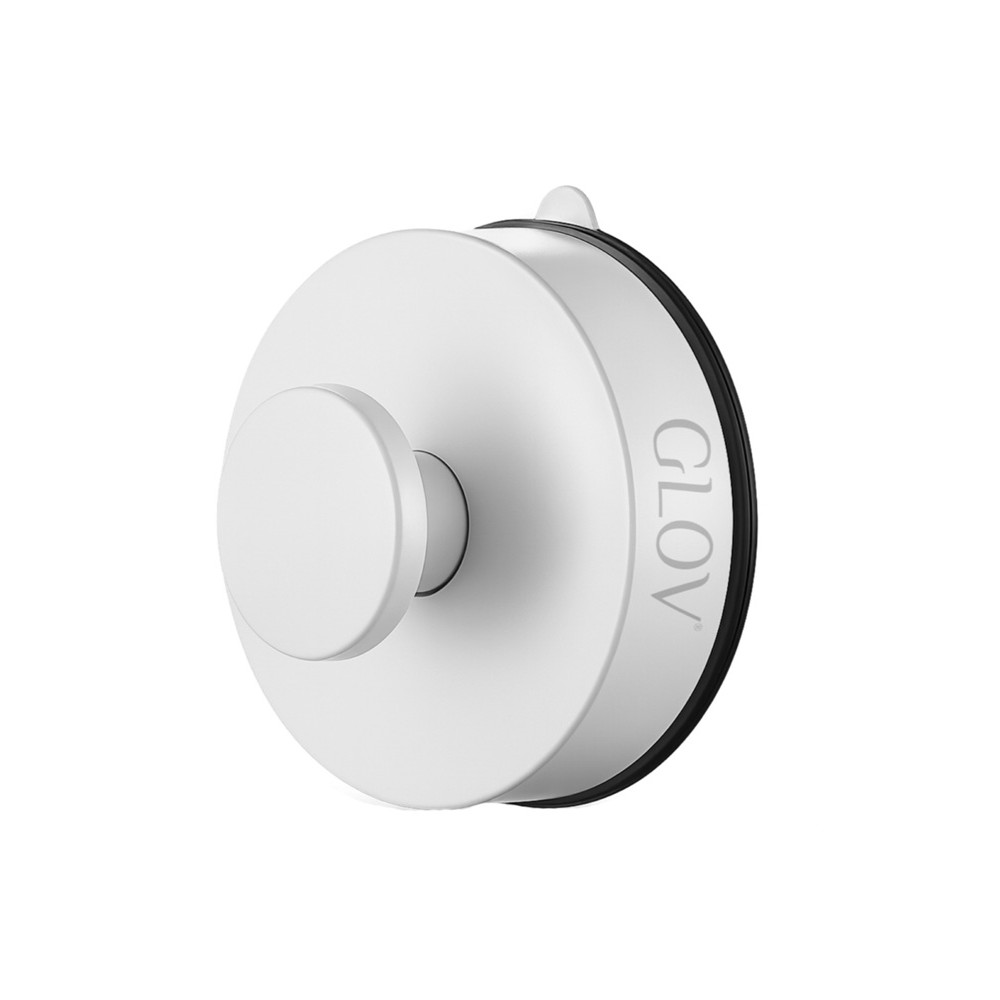 Hookie Pookie Heavy-duty Suction Hook For The Bathroom, White