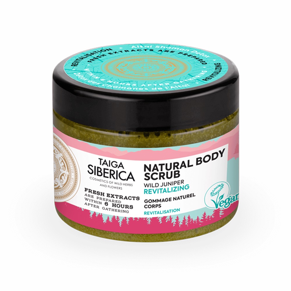 Taiga Siberica Natural Regenerating Body Scrub Altai Detox