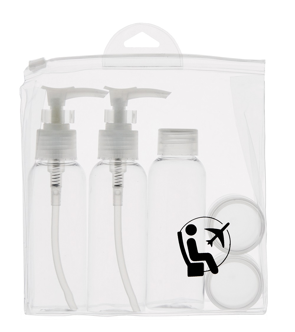 Kosmetyczki Set Of Travel Cosmetic Pouches, 5 Pieces