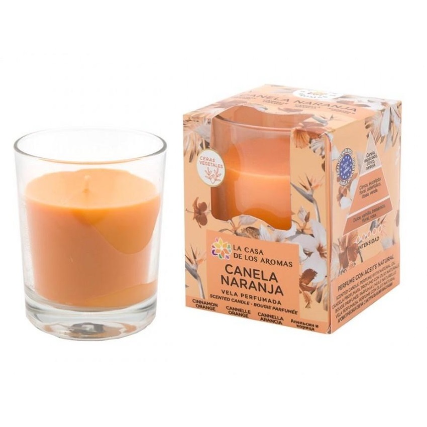 ŠKoricovo-pomarančová Vonná Sviečka 140g