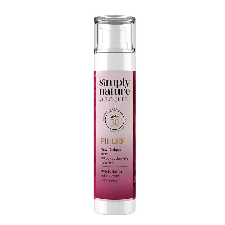 Simply Nature By Clochee Filler Simply Nature Filler Moisturizing Antioxidant Day Cream…