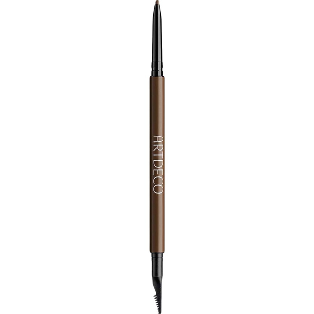 Ultra Fine Brow Liner Eyebrow Pencil With Comb, 15 Saddle