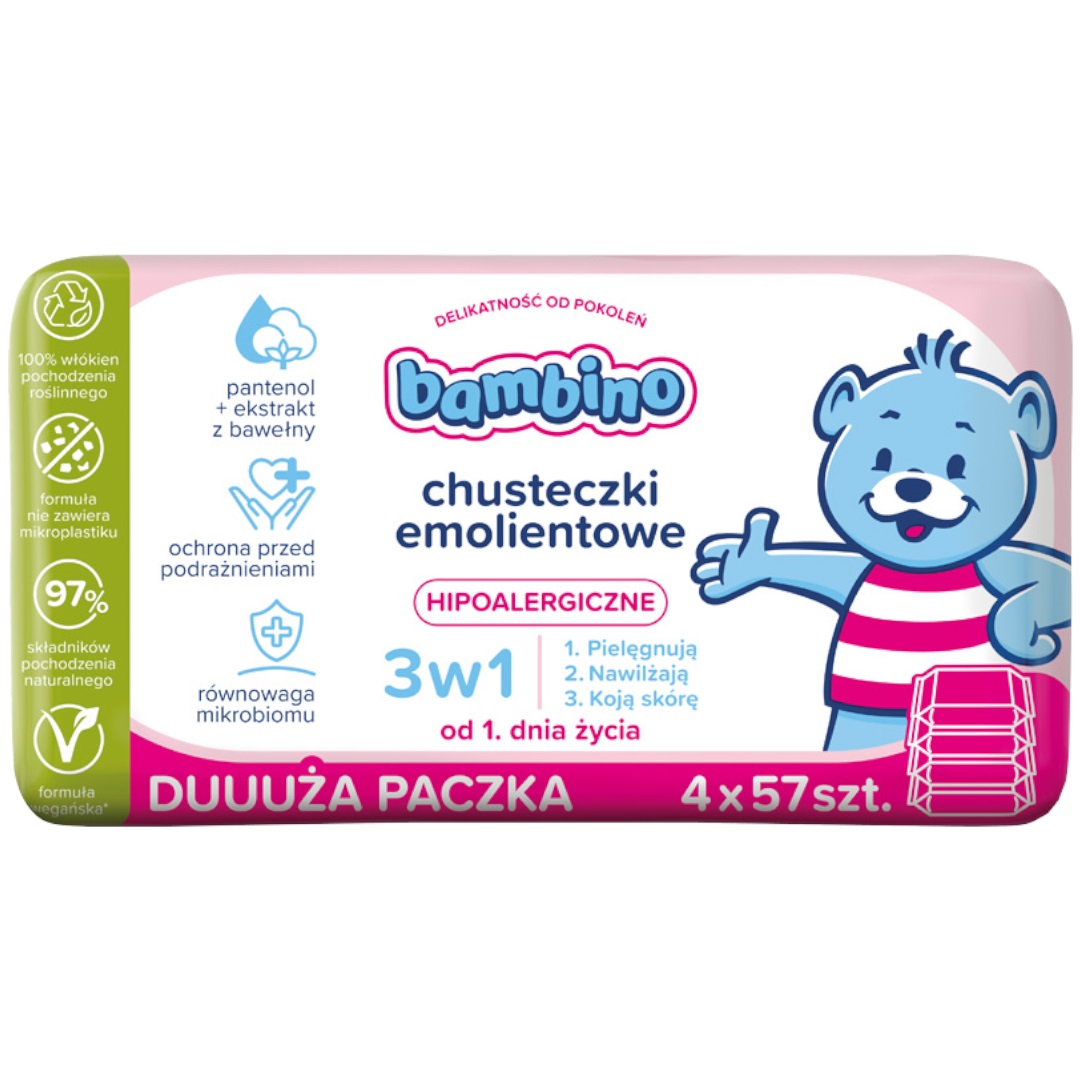 Chusteczki Emolientowe 3