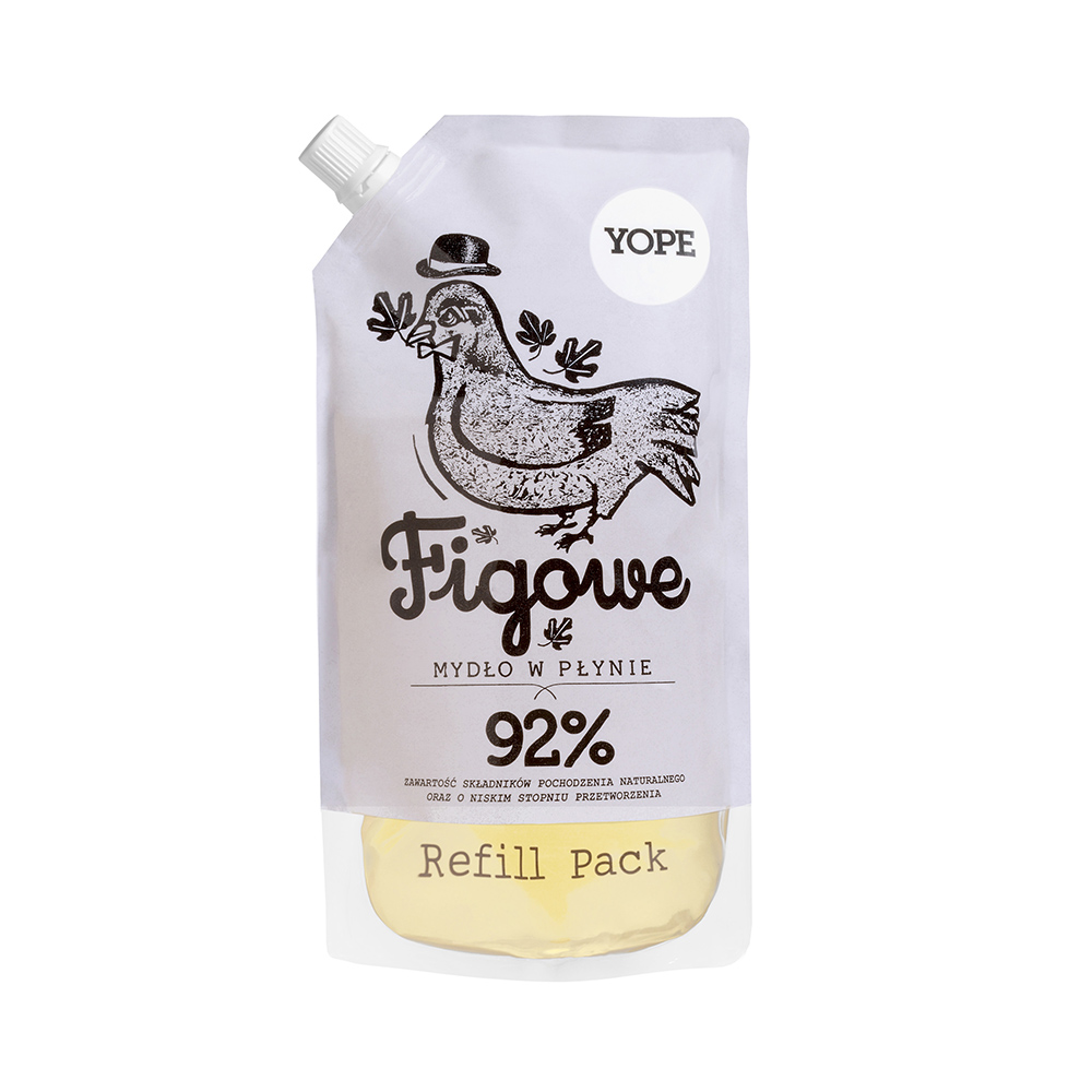 Prírodné Tekuté Mydlo Fig Refill 500ml