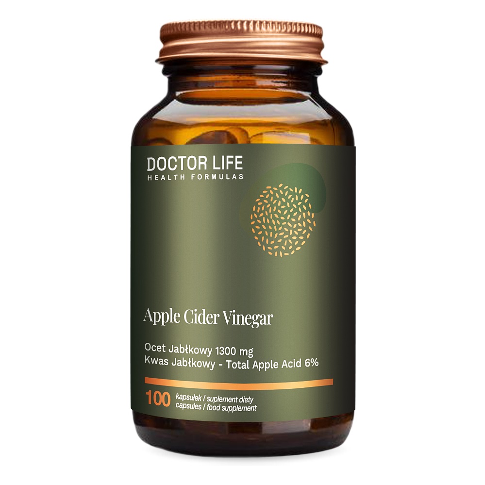 Apple Cider Vinegar Dietary Supplement 100 Capsules