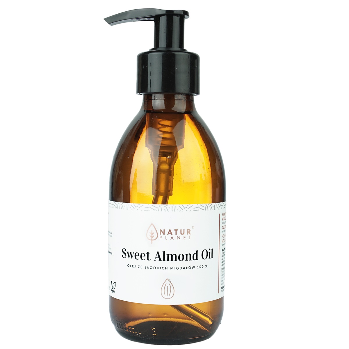Sladký Mandľový Olej Rafinovaný 200ml
