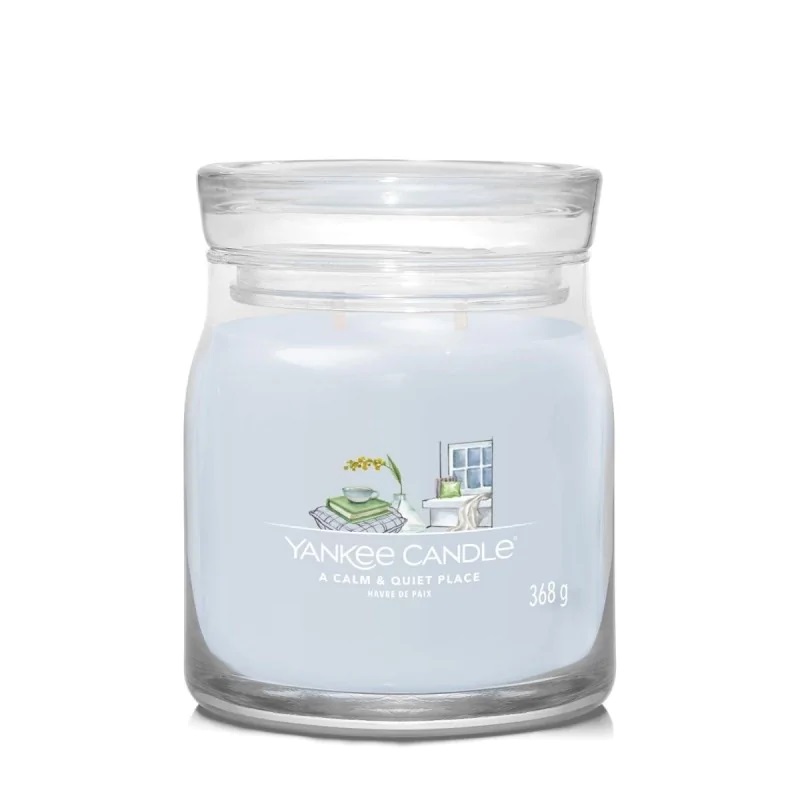 Stredná Vonná Sviečka A Calm &Amp; Quiet Place 368g
