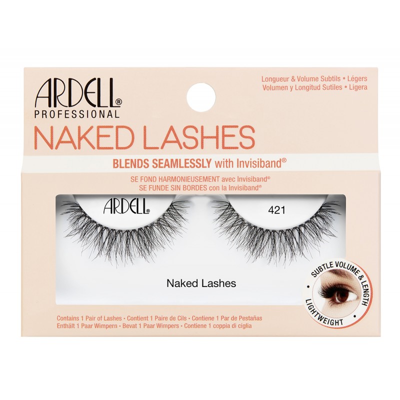 Naked Lashes False Eyelashes On A Strip 421 Black