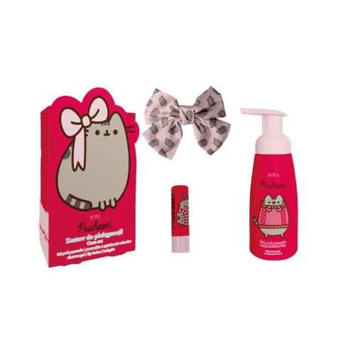 Zestawy Care Set Body Wash + Lipstick + Hair Clip