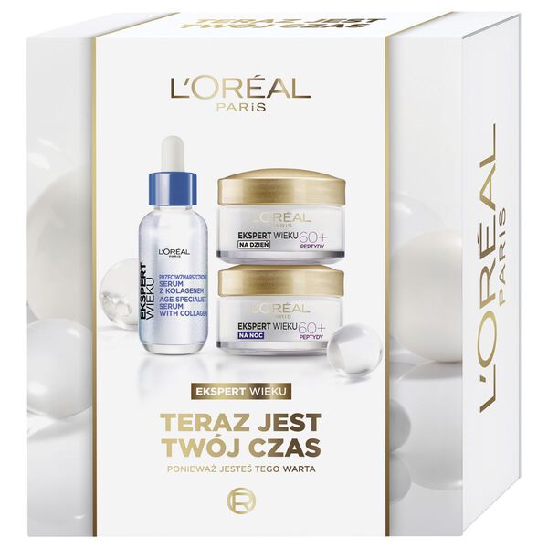 Zestawy Age Expert 60+ Face Serum + Day Cream + Night Cream