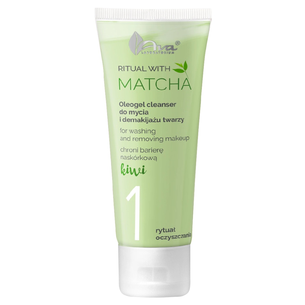 Ritual With Matcha Face Cleansing And Removing Oil Gel