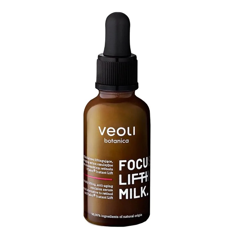 Focus Lifting Milk – An Emulsion Serum With An Immediate Anti-aging Lifting Effect, Containing A Plant-based Retinol Alternative And Fision® Instant Lift 30 ml