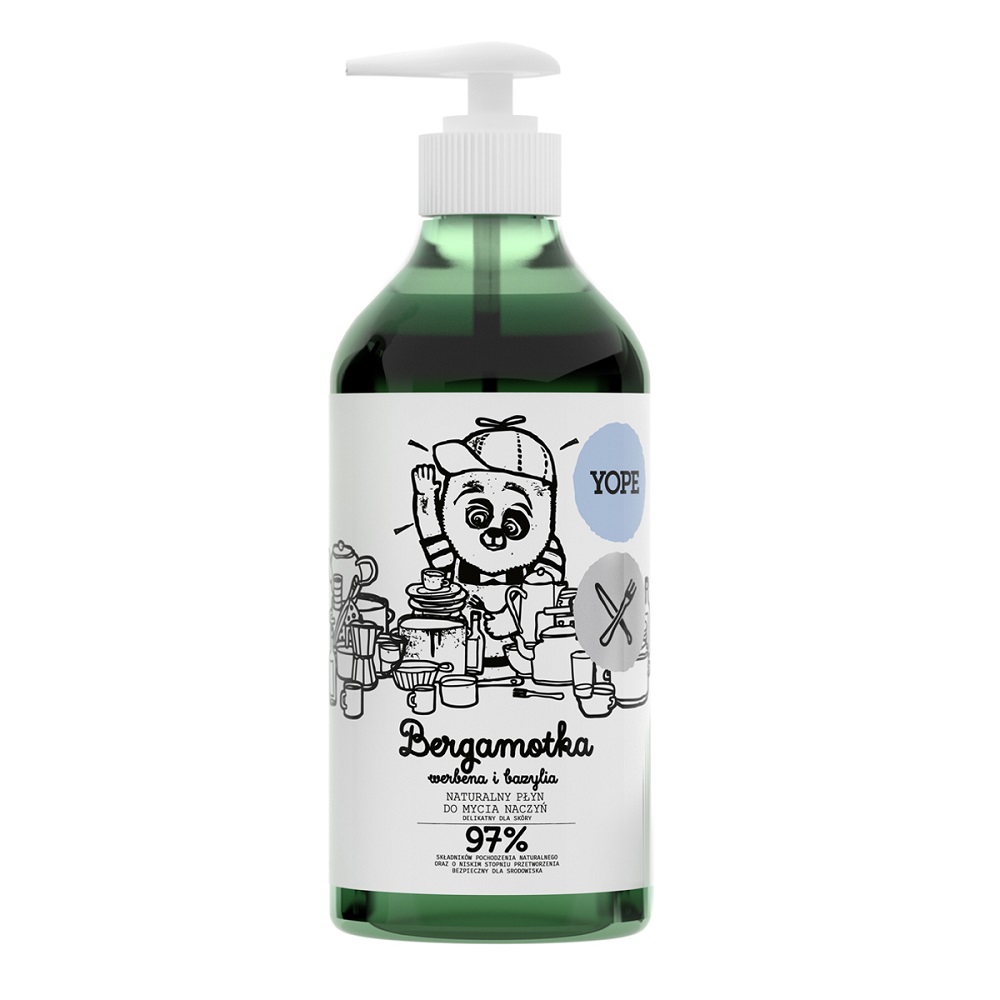 Natural Bergamot Dishwashing Liquid