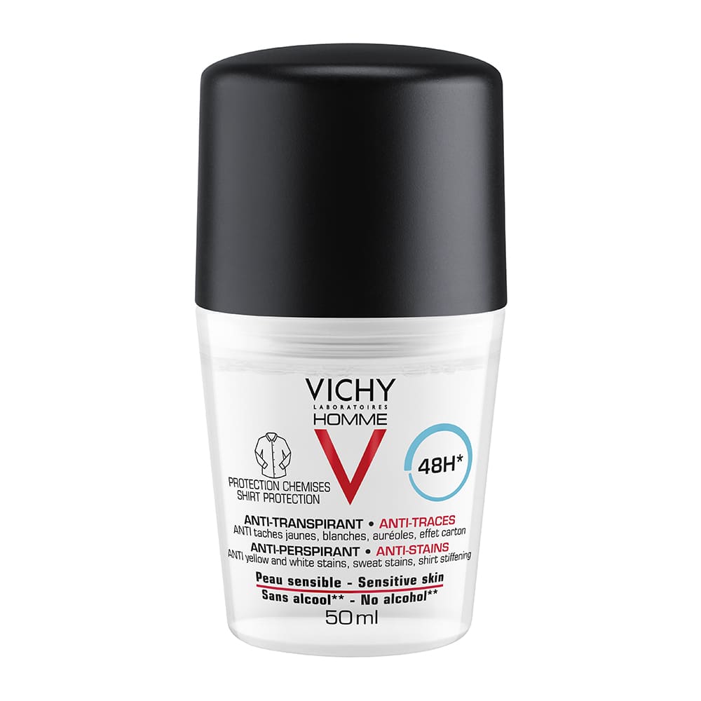 Homme Anti-Perspirant 48h Antiperspirant V Rolleri Proti