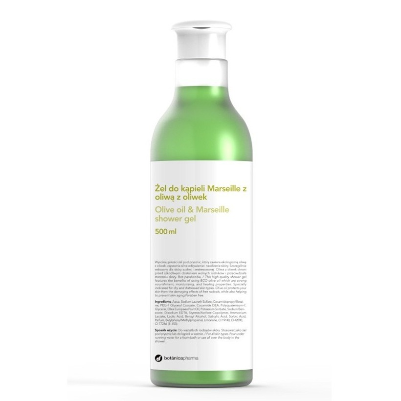 Marseille Shower Gel With Olive Oil 500 ml