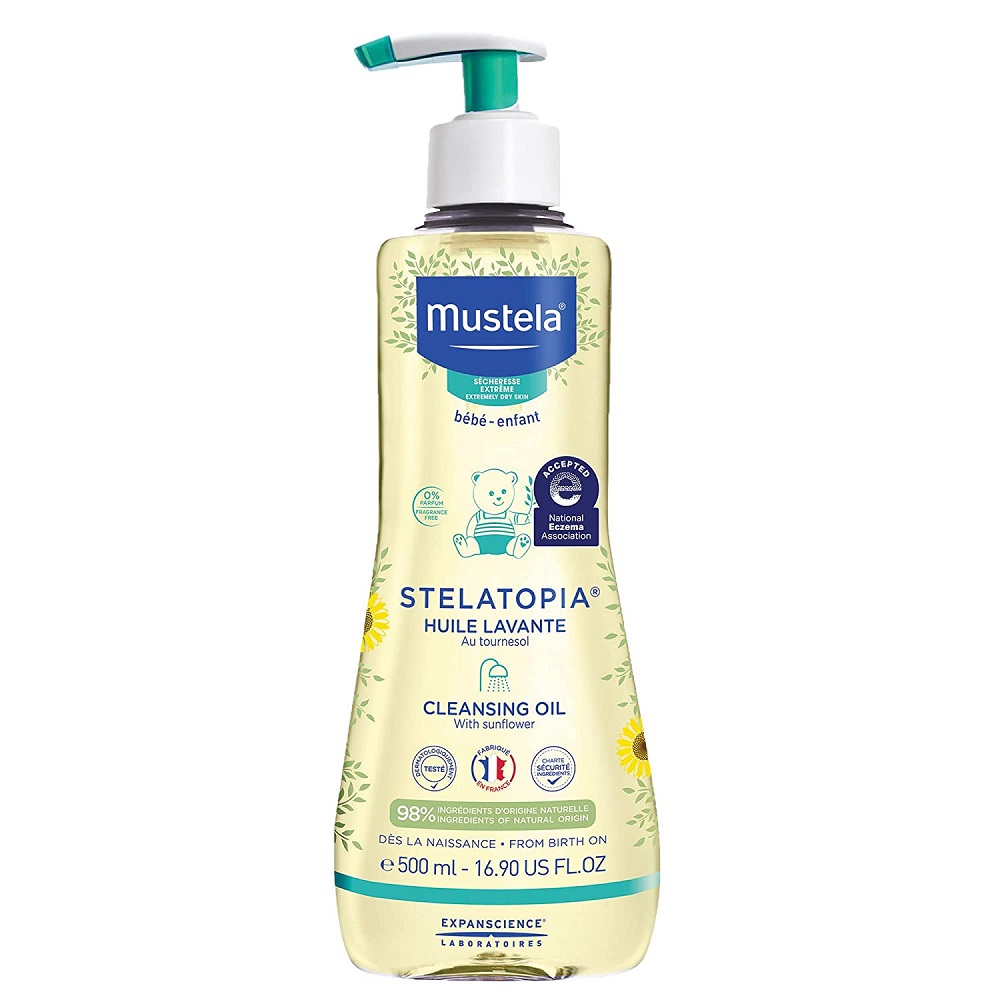 Stelatopia Cleansing Oil For Babies And Infants From Day 1 500 ml