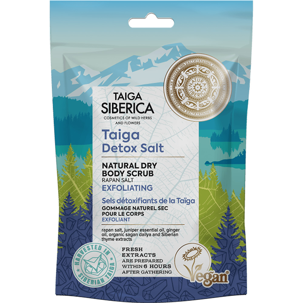 Taiga Siberica Taiga Detox Salt Taiga Siberica Exfoliating Dry 250 ml