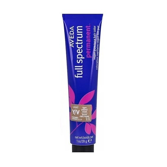 Full Spectrum Permanent Pure Tone Hair Color Light Yellow/Violet Permanent Hair Dye 28 g