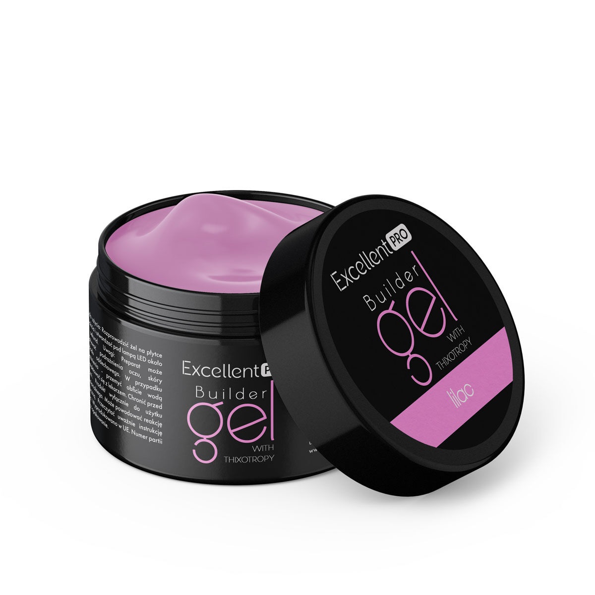 Builder Gel With Thixotropy Lilac Construction Gel With Thixotropic Properties 15 g