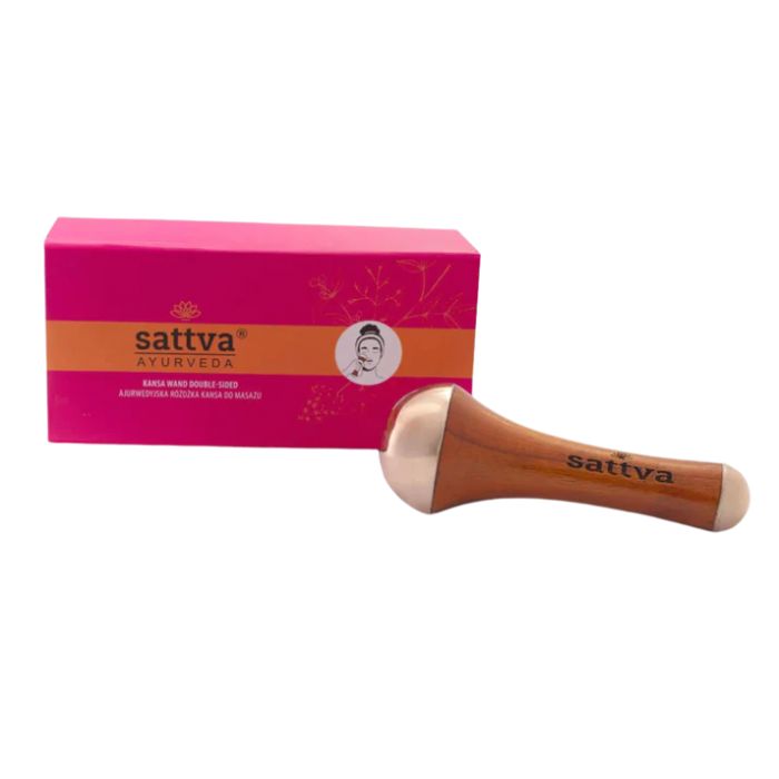 Kansa Wand Double-sided Ayurvedic Massage Stick For Face And Body