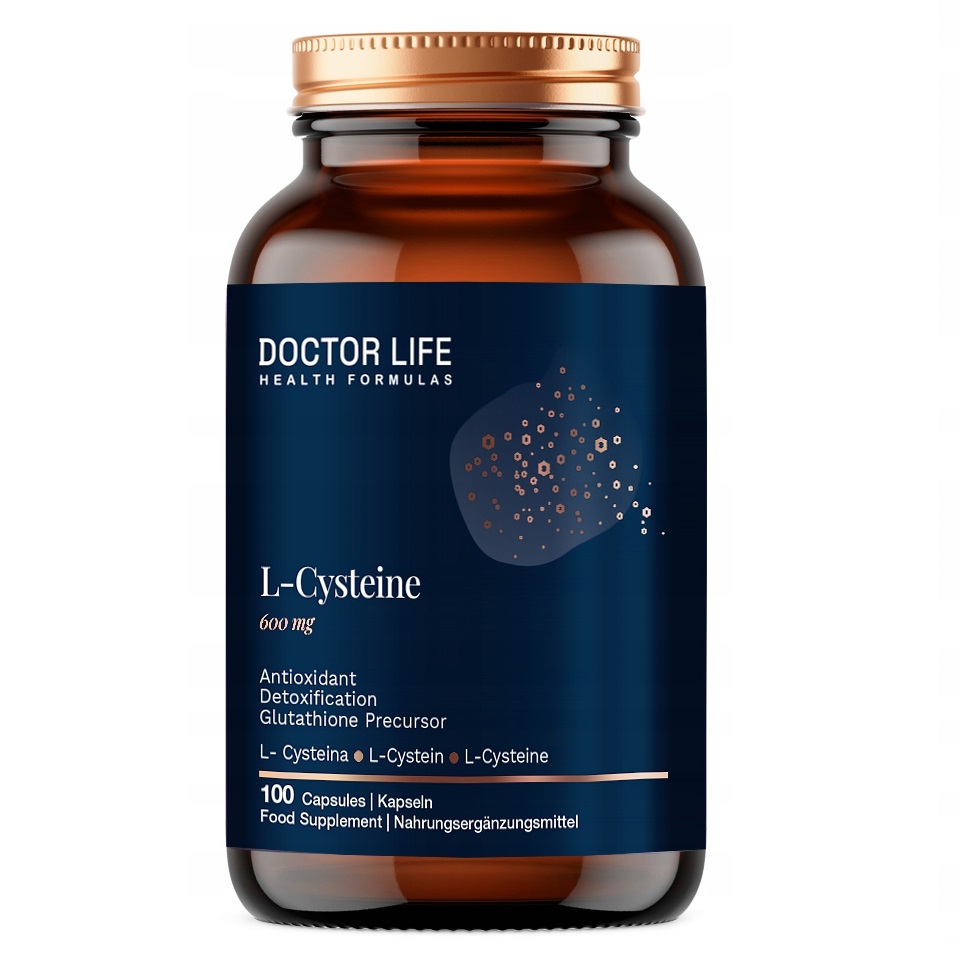 L-Cysteine Food Supplement 100 Capsules