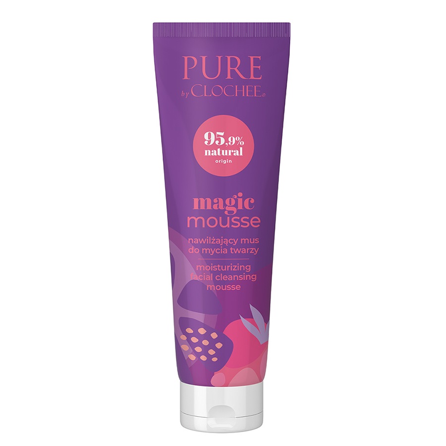 Pure By Clochee Magic Mousse Moisturizing Foaming Facial Cleanser