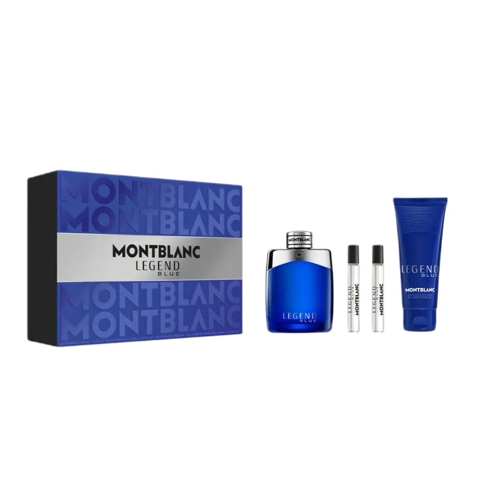 Legend Blue Set: Eau De + Eau De + Eau De + Shower Gel 100 ml