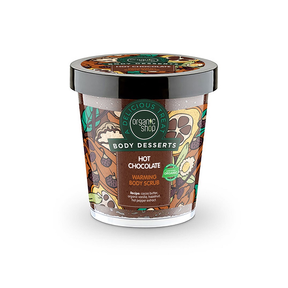 Body Desserts Warming Body Scrub Dark Chocolate 450 ml