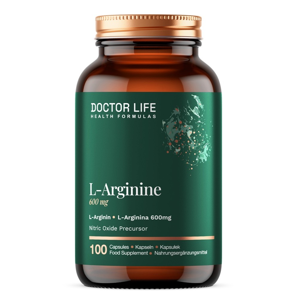 L-Arginine Dietary Supplement 100 Capsules