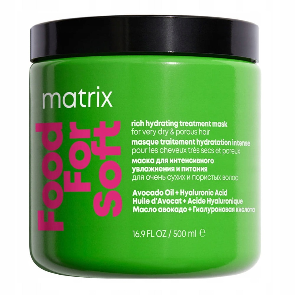 Food For Soft Intensive Moisturizing Mask For Dry Hair