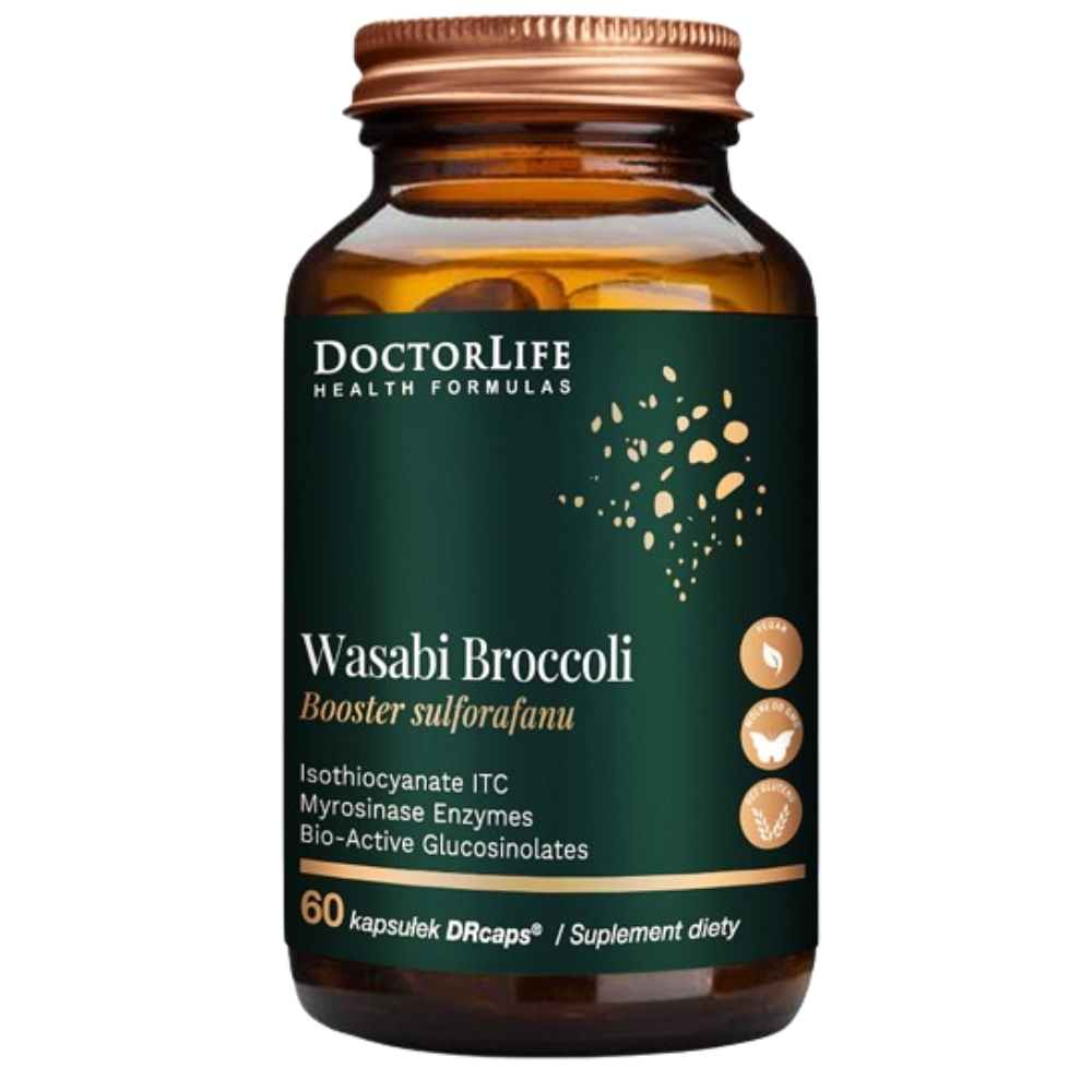 Broccoli & Wasabi Food Supplement 60 Capsules
