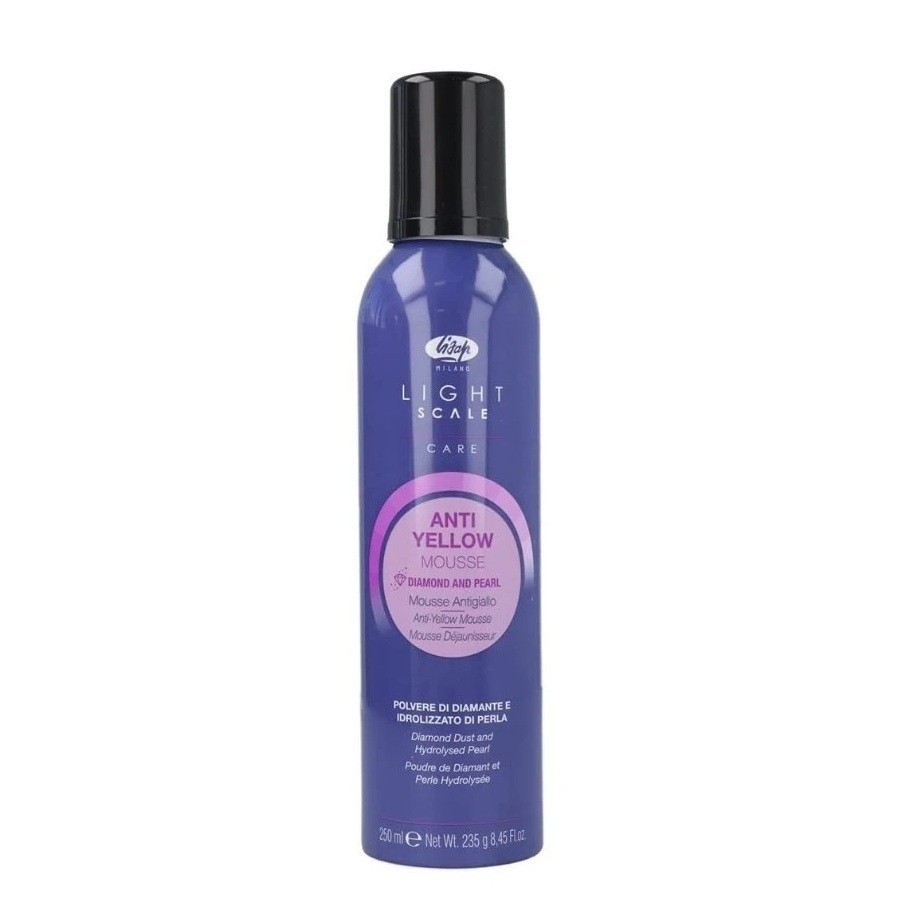 Light Scale Anti-Yellow Hair Mousse For Blondes And Gray-Haired Women, Neutralizes Unwa…