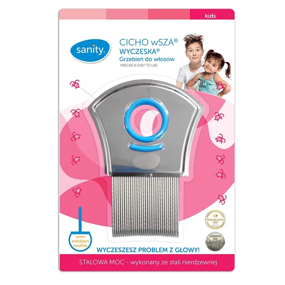 Kids CICHO WSZA WYCZESKA Lice Comb