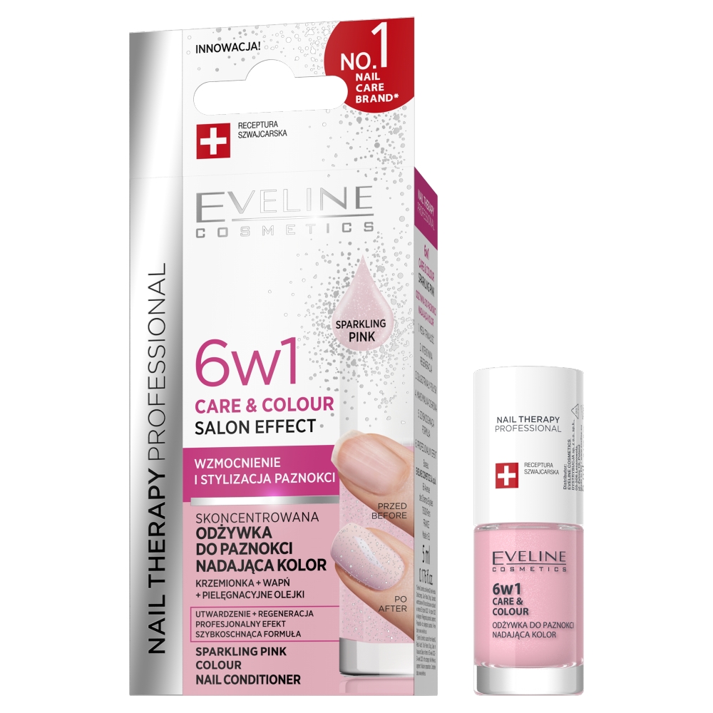 Nail Therapy Professional 6w1 Care Amp; Colour Skoncentrowana