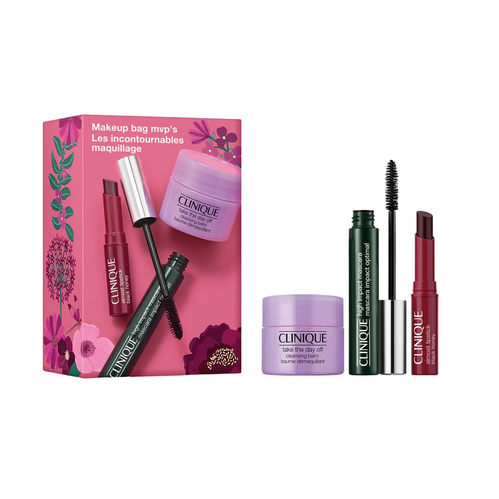 Set Bag MVP Set: Mascara + Lipstick + Remover Balm